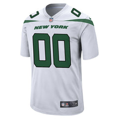 New York Jets Custom Game Jersey White - Nike