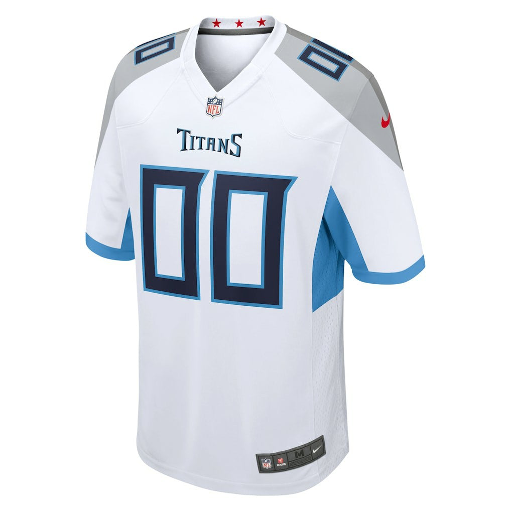 Tennessee Titans Custom Game Jersey - White | NFL Jerseys