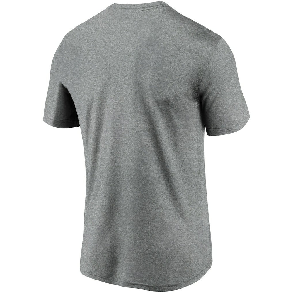 Pittsburgh Steelers Logo Essential Legend Performance T-Shirt Heathered Charcoal - Nike