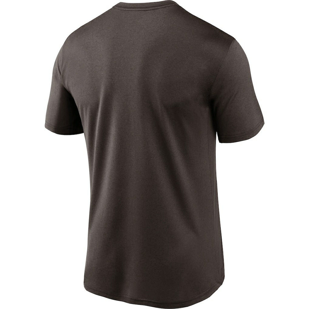 Cleveland Browns Logo Essential Legend Performance T-Shirt Brown - Nike