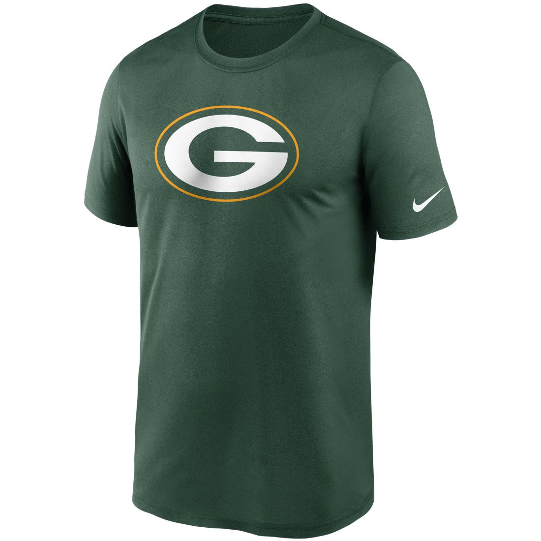 Green Bay Packers Logo Essential Legend Performance T-Shirt Green - Nike