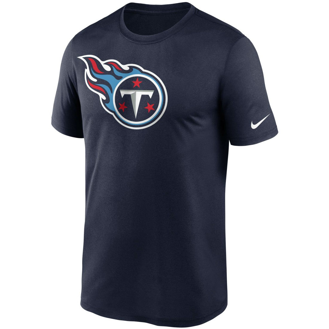 Tennessee Titans Logo Essential Legend Performance T-Shirt Navy - Nike