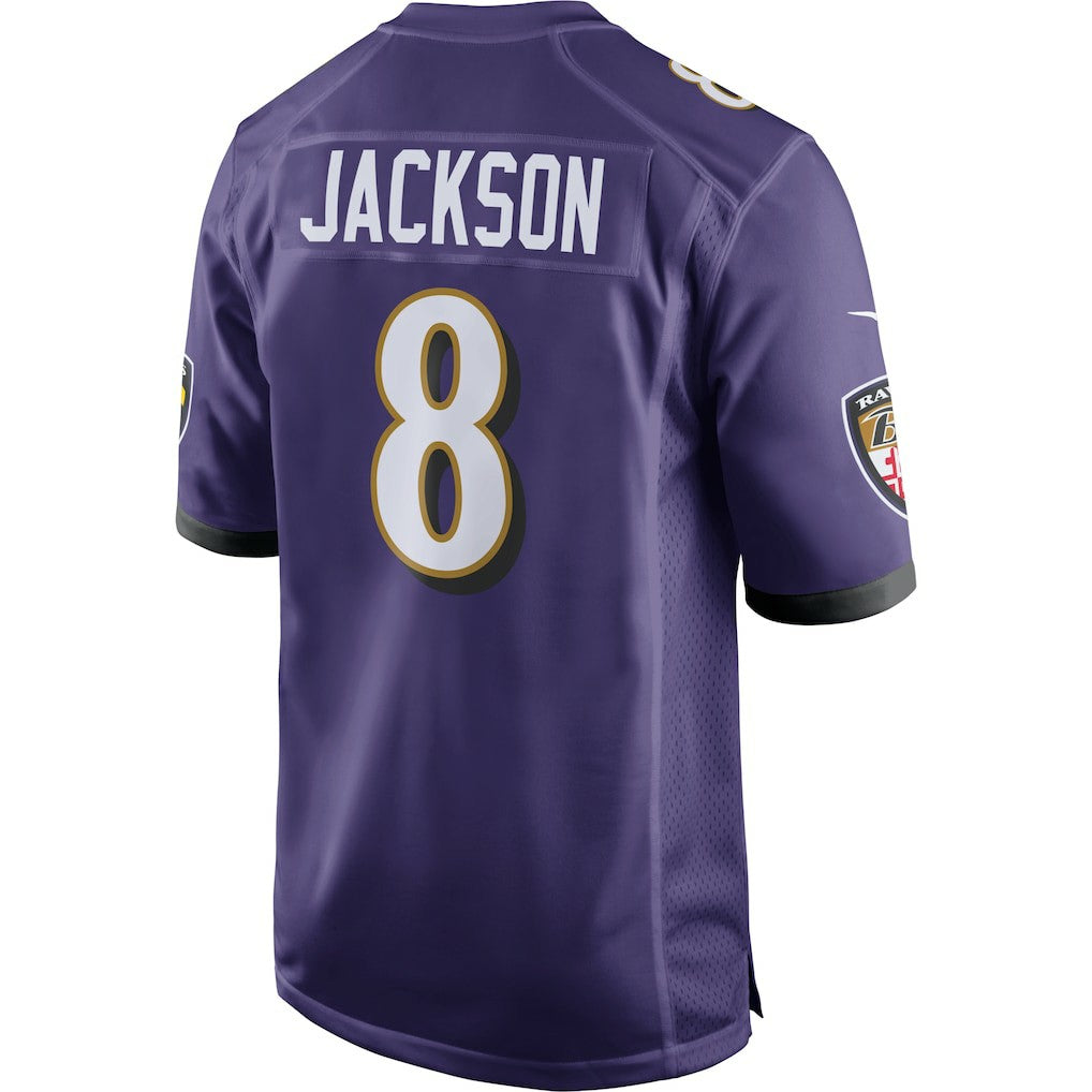 Lamar Jackson Baltimore Ravens Game Jersey Purple - Nike