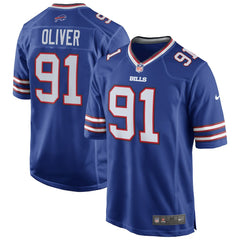 Ed Oliver Buffalo Bills Team Game Player Jersey Royal - Nike