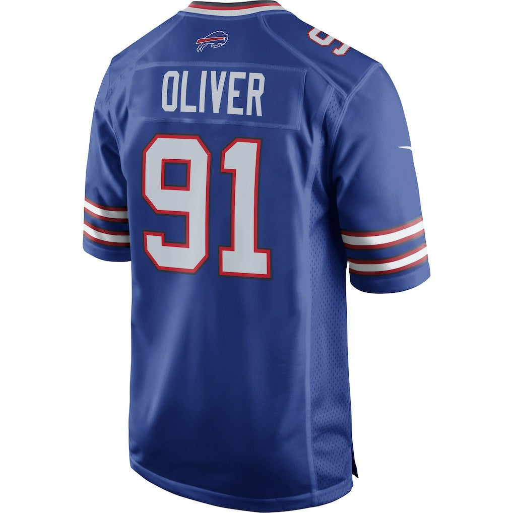 Ed Oliver Buffalo Bills Team Game Player Jersey Royal - Nike