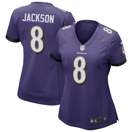 Lamar Jackson Baltimore Ravens Women's Game Jersey - Purple | NFL Jerseys