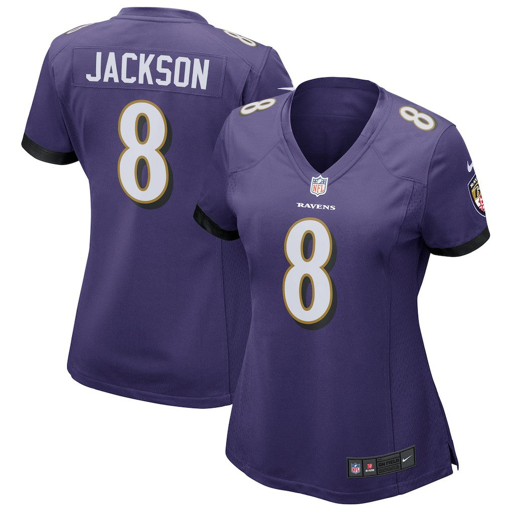 Lamar Jackson Baltimore Ravens Women's Game Jersey Purple - Nike