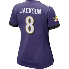 Lamar Jackson Baltimore Ravens Women's Game Jersey Purple - Nike