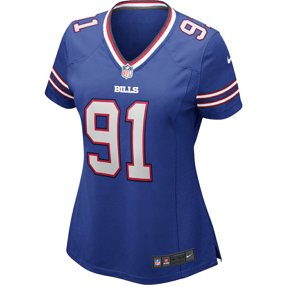 Ed Oliver Buffalo Bills Women's Game Jersey Royal - Nike