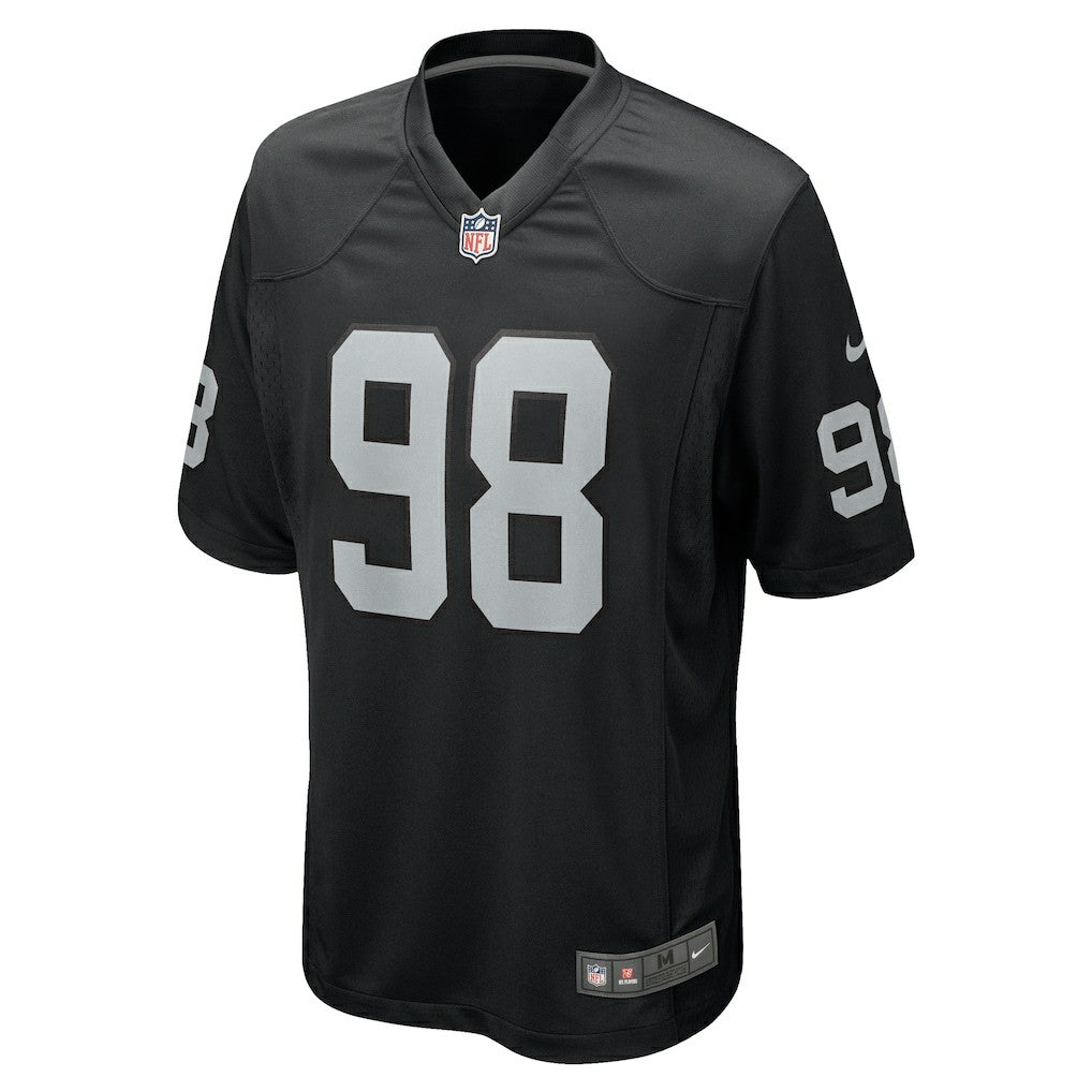 Maxx Crosby Las Vegas Raiders Game Jersey Black - Nike
