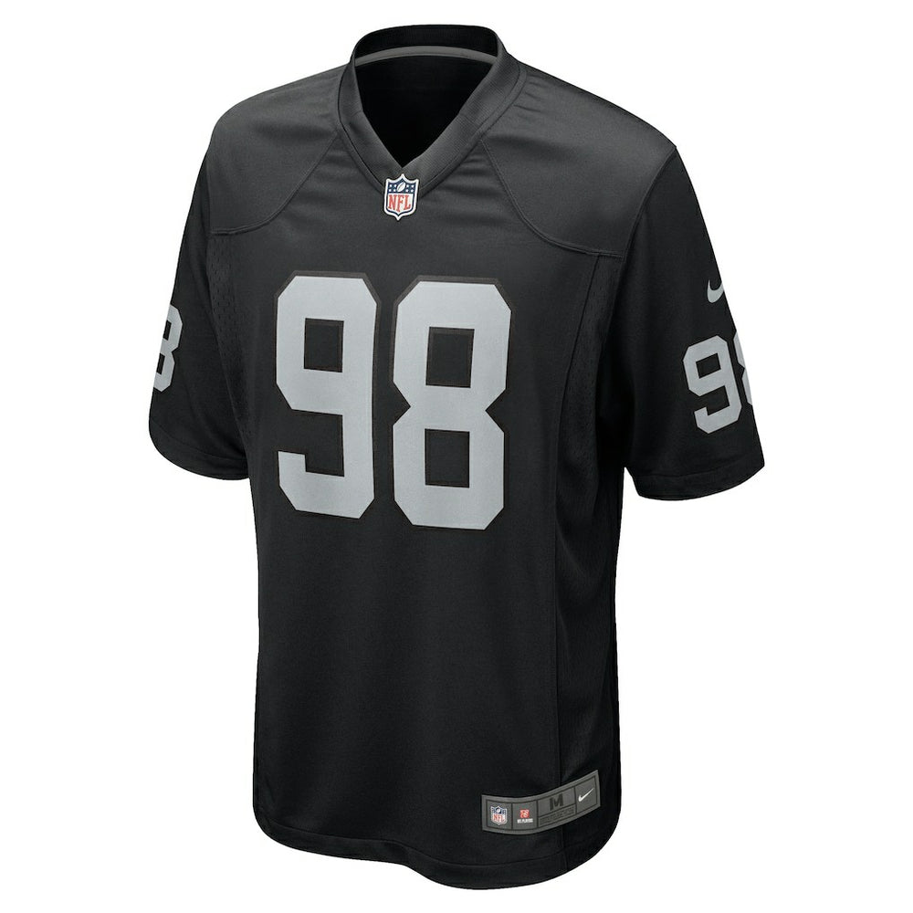Maxx Crosby Las Vegas Raiders Game Jersey Black - Nike