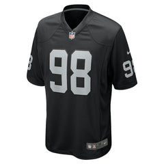 Maxx Crosby Las Vegas Raiders Game Jersey Black - Nike