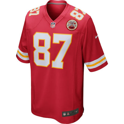 Travis Kelce Kansas City Chiefs Game Jersey - Red | NFL Jerseys