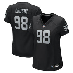 Maxx Crosby Las Vegas Raiders Women's Jersey Black - Nike