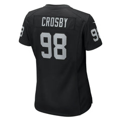 Maxx Crosby Las Vegas Raiders Women's Jersey Black - Nike
