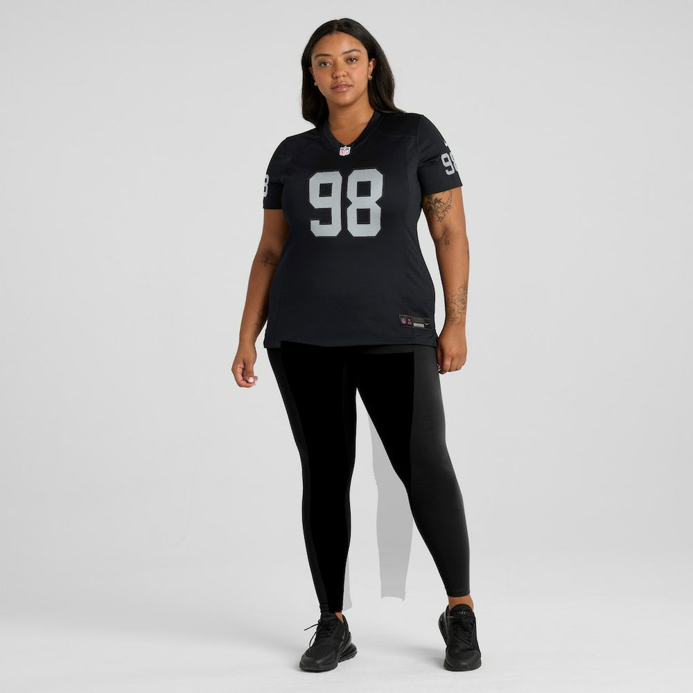 Maxx Crosby Las Vegas Raiders Women's Jersey Black - Nike