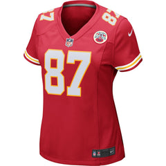 Travis Kelce Kansas City Chiefs Women's Game Jersey Red - Nike