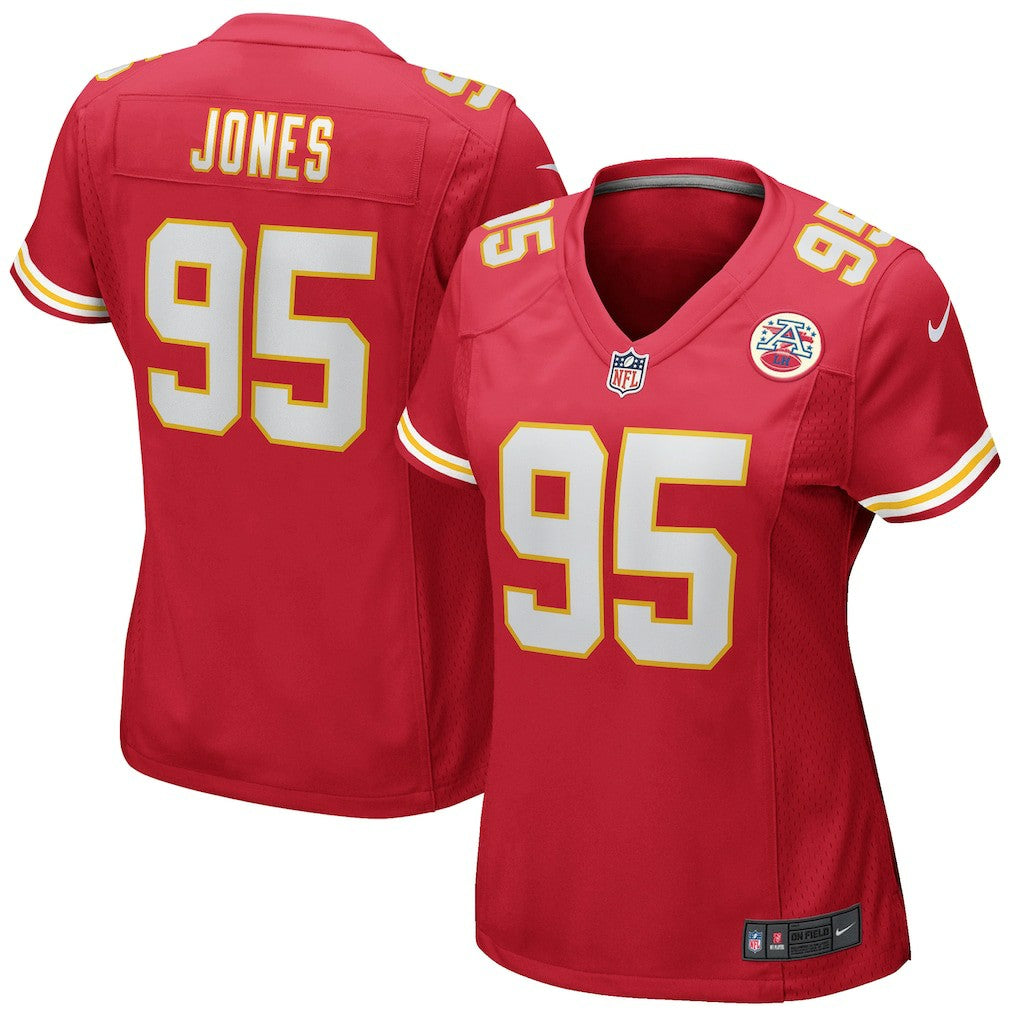 Chris Jones Kansas City Chiefs Women's Game Jersey - Red | NFL Jerseys