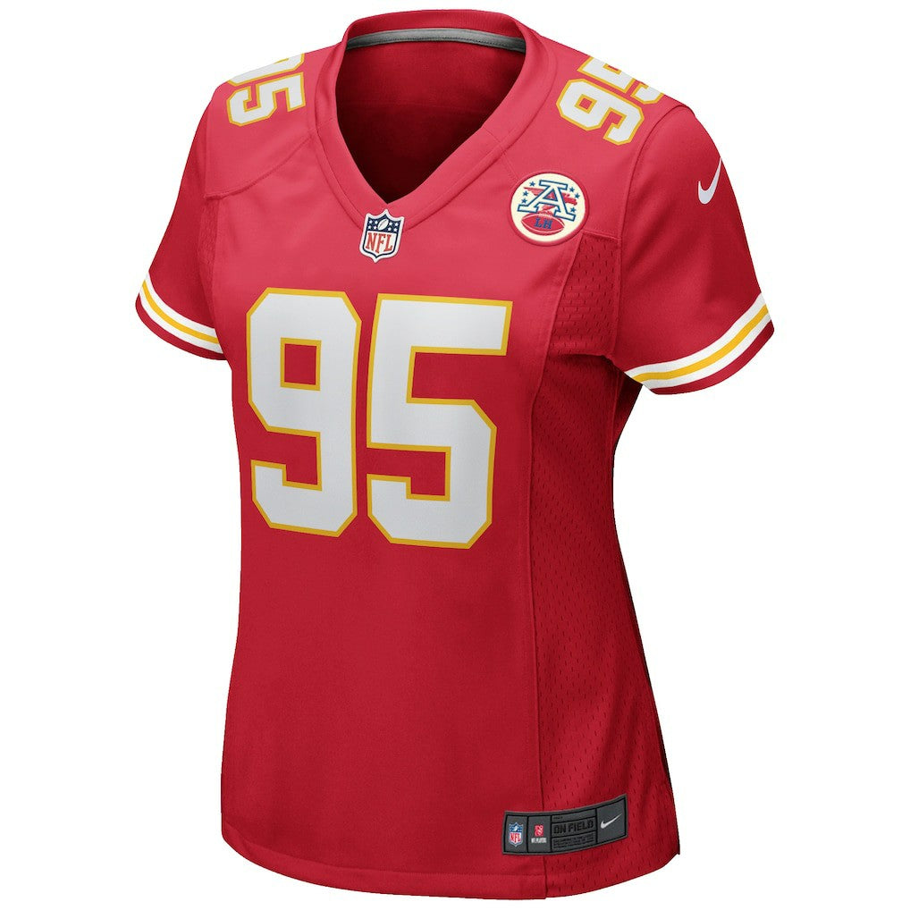 Chris Jones Kansas City Chiefs Women's Game Jersey - Red | NFL Jerseys