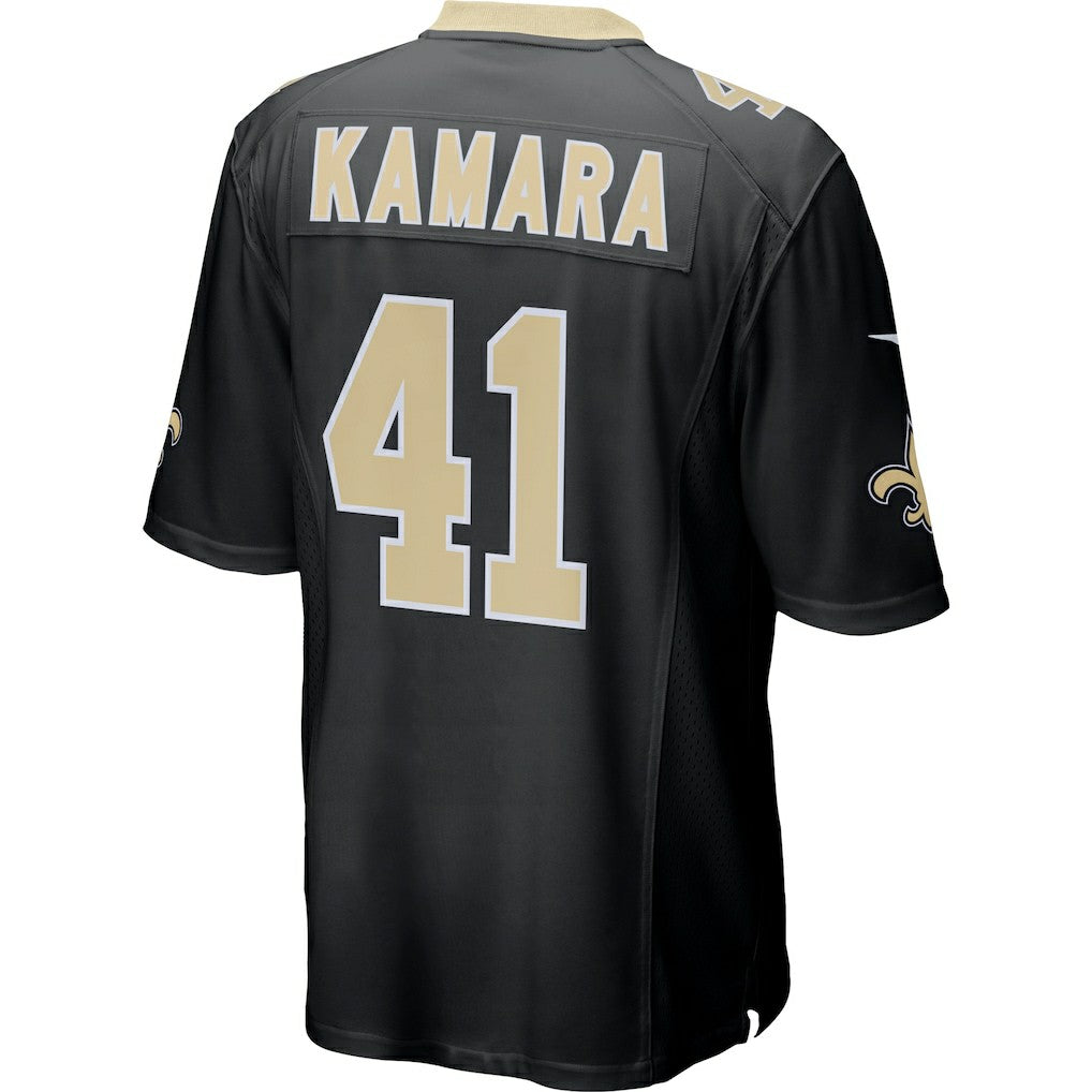 Alvin Kamara New Orleans Saints Game Jersey Black - Nike