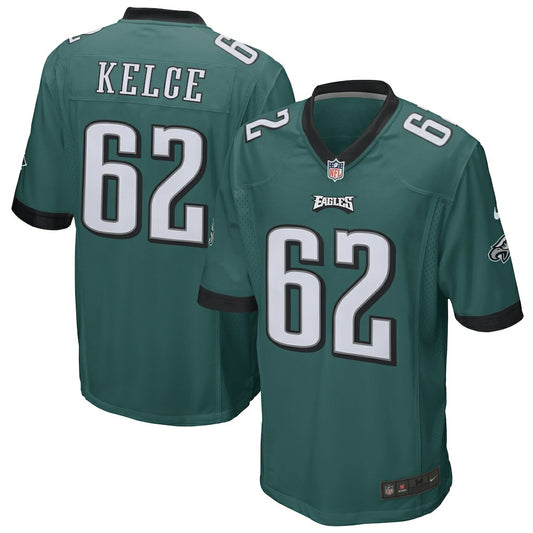 Jason Kelce Philadelphia Eagles Game Jersey - Midnight Green | NFL Jerseys