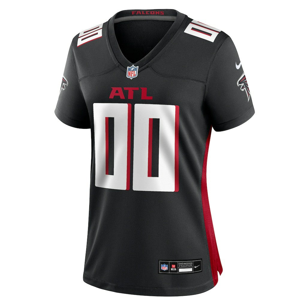 Atlanta Falcons Women's Custom Game Jersey Black - Nike