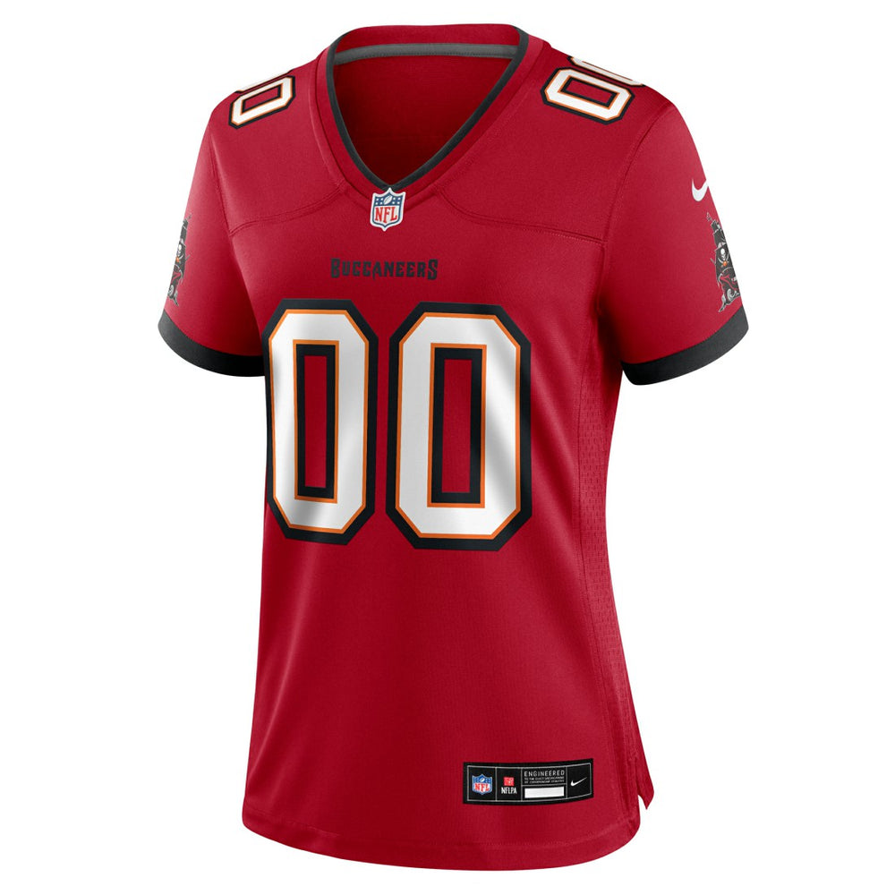 Tampa Bay Buccaneers Women's Custom Game Jersey Red - Nike