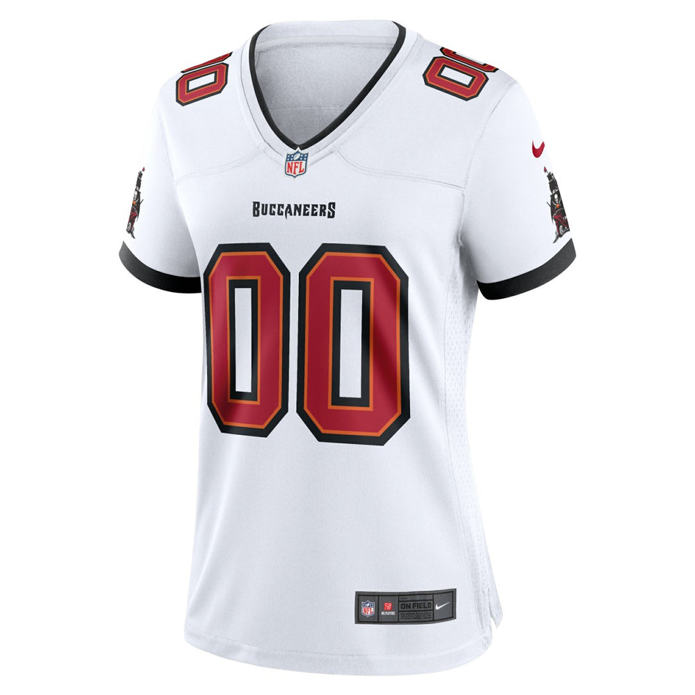 Tampa Bay Buccaneers Women's Custom Game Jersey White - Nike