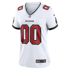 Tampa Bay Buccaneers Women's Custom Game Jersey White - Nike
