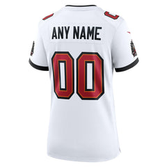 Tampa Bay Buccaneers Women's Custom Game Jersey White - Nike