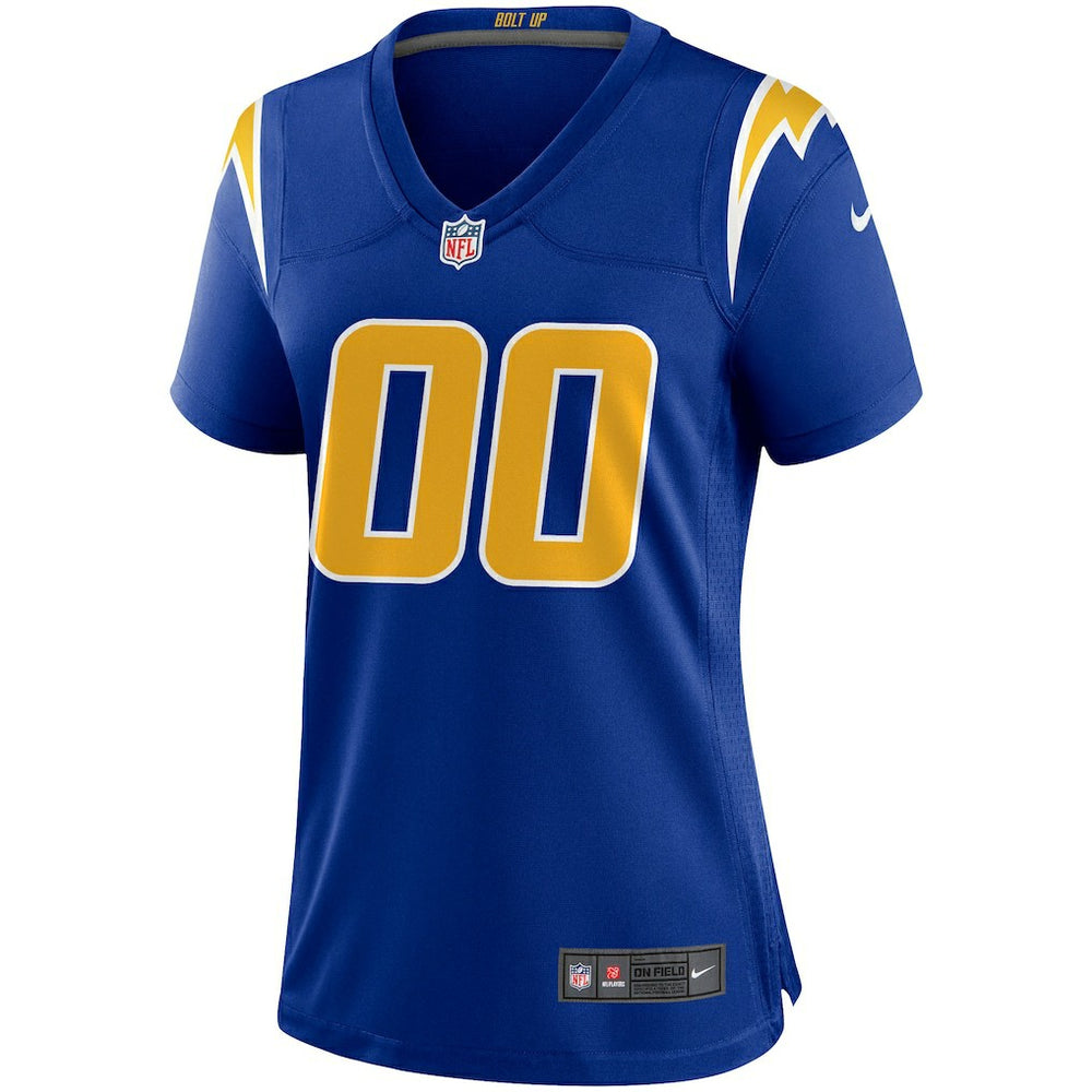 Los Angeles Chargers Women's Alternate Custom Game Jersey Royal - Nike
