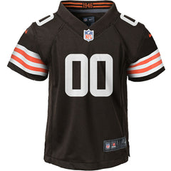 Cleveland Browns Youth Custom Game Jersey Brown - Nike