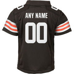 Cleveland Browns Youth Custom Game Jersey Brown - Nike