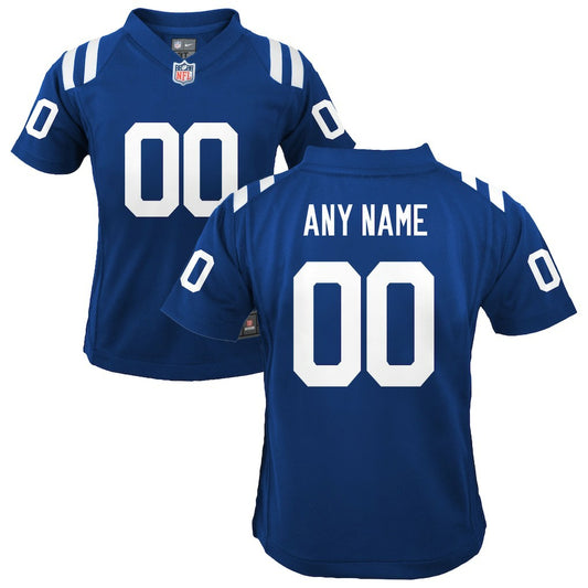 Indianapolis Colts Youth Custom Game Jersey - Royal | NFL Jerseys