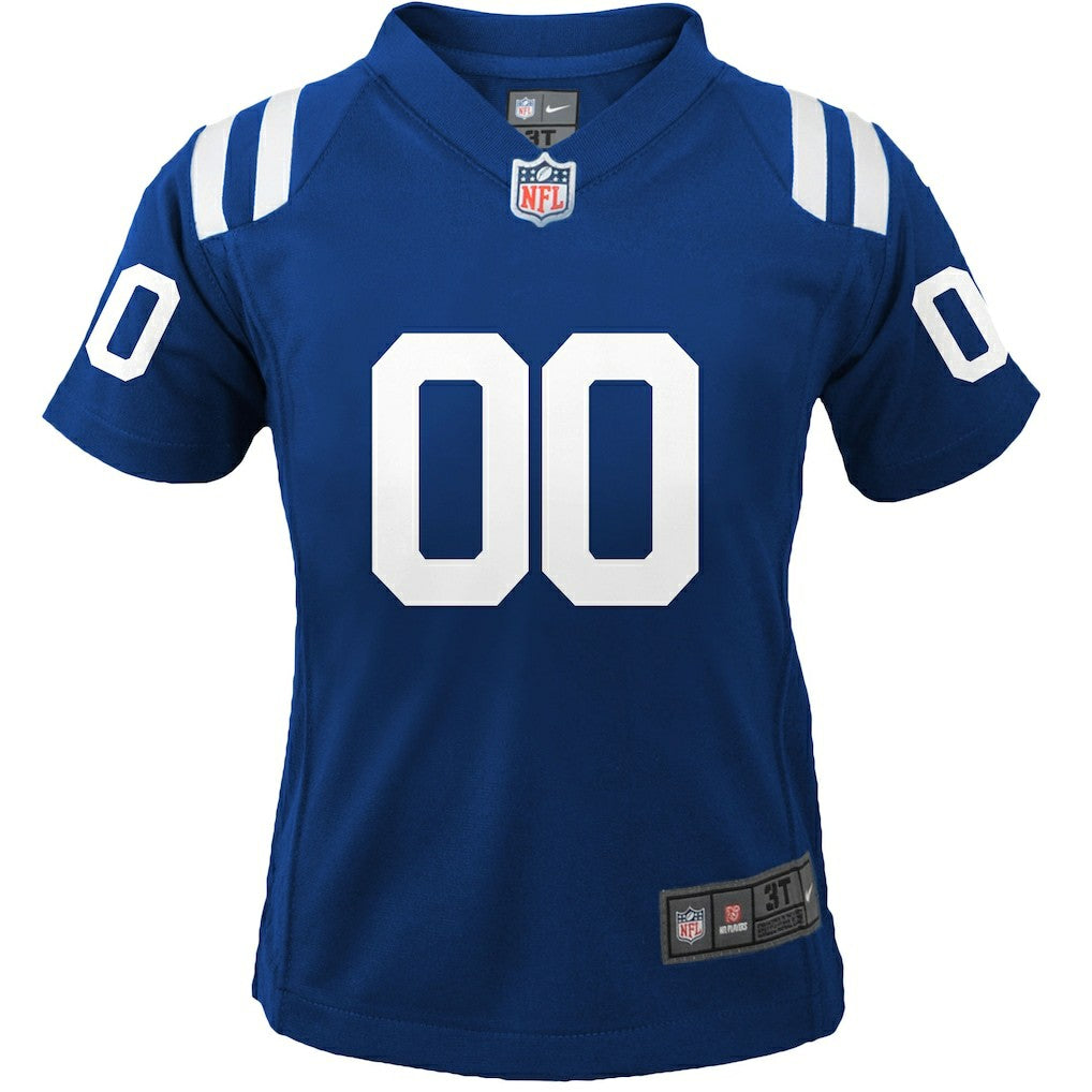 Indianapolis Colts Youth Custom Game Jersey Royal - Nike