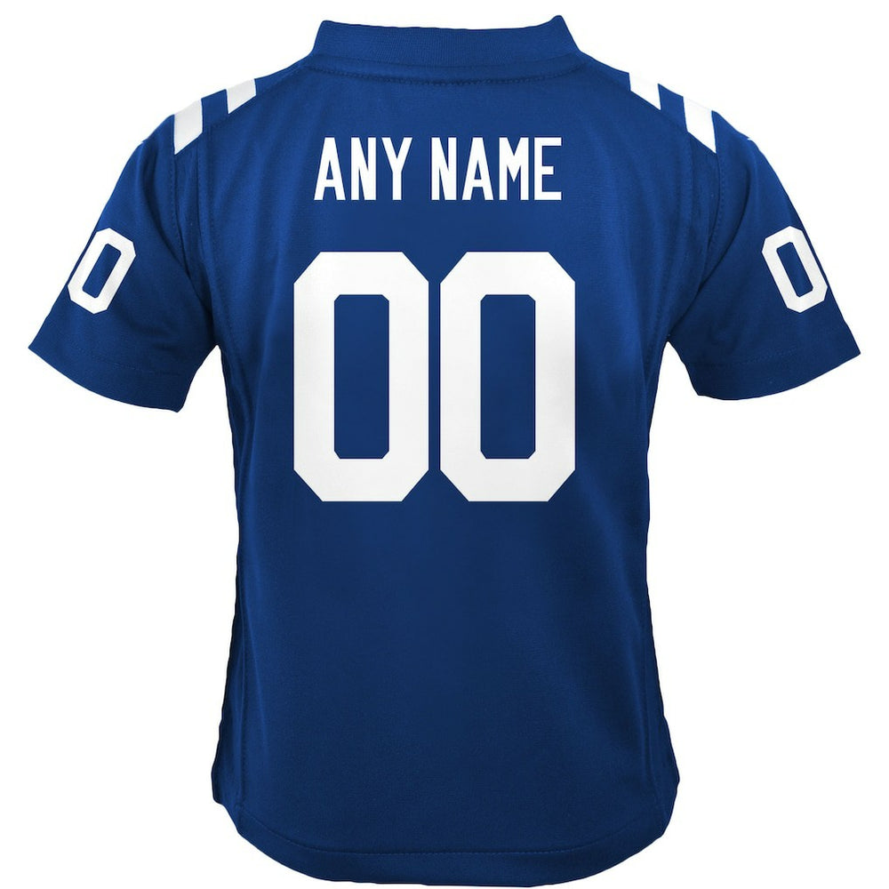 Indianapolis Colts Youth Custom Game Jersey Royal - Nike
