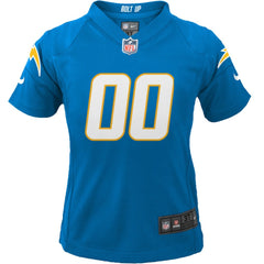 Los Angeles Chargers Youth Custom Game Jersey Powder Blue - Nike