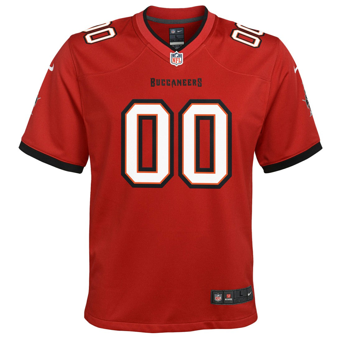 Tampa Bay Buccaneers Youth Custom Game Jersey Red - Nike