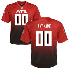 Atlanta Falcons Youth Alternate Custom Game Jersey Red - Nike