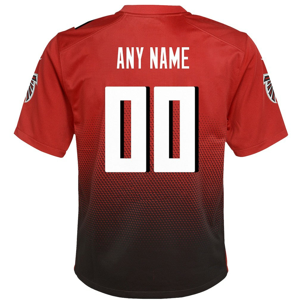Atlanta Falcons Youth Alternate Custom Game Jersey Red - Nike