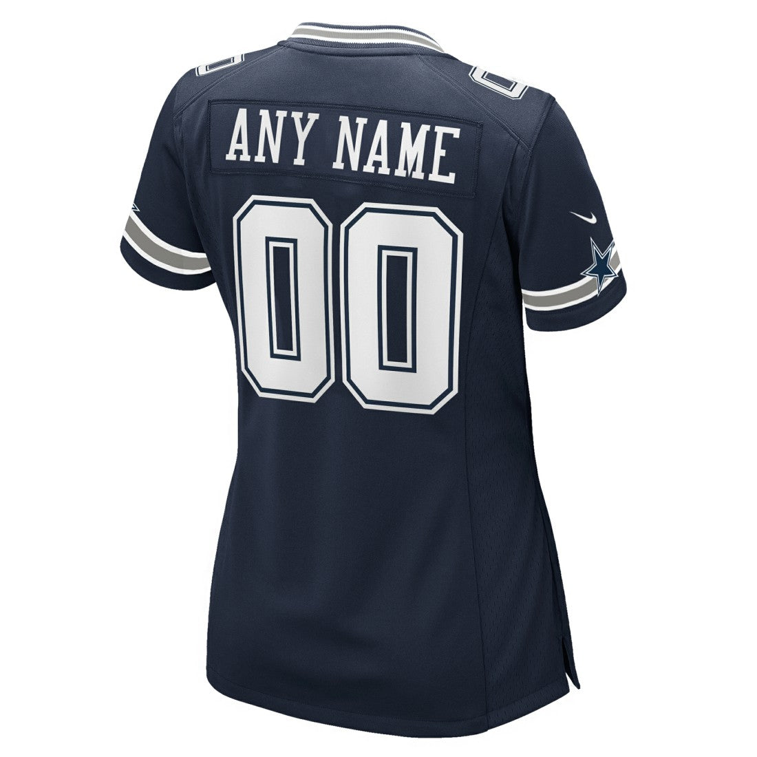 Dallas Cowboys Women's Custom Game Jersey Navy - Nike