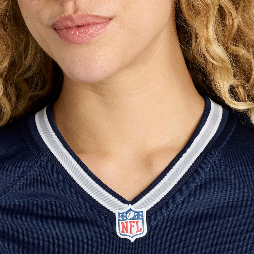 Dallas Cowboys Women's Custom Game Jersey Navy - Nike