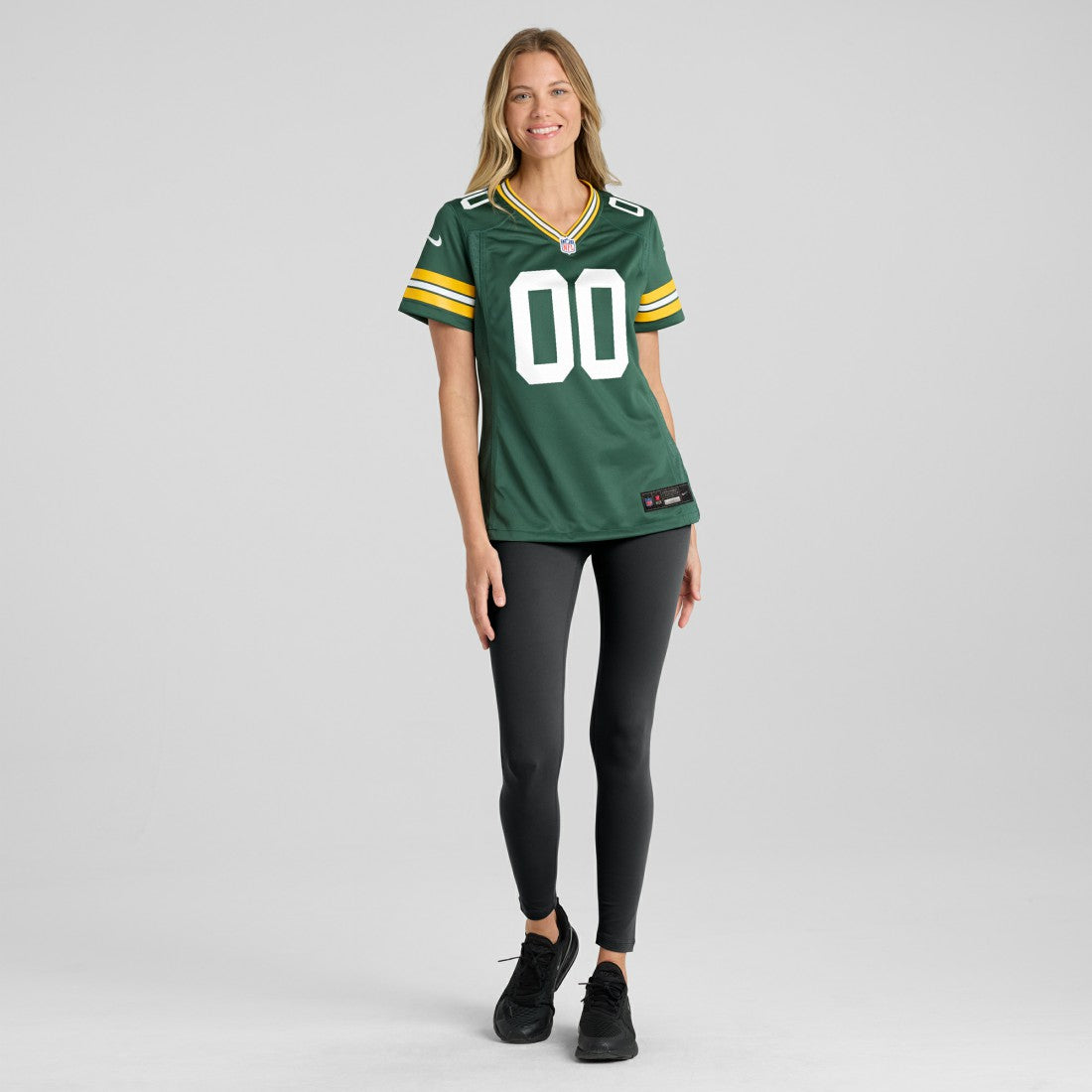Green Bay Packers Women's Custom Game Jersey Green - Nike