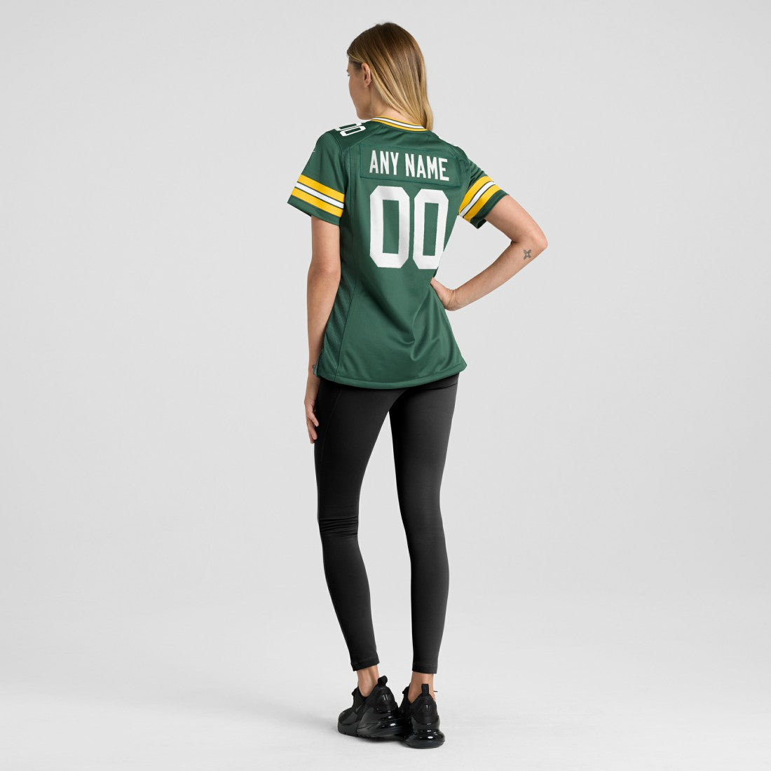 Green Bay Packers Women's Custom Game Jersey Green - Nike