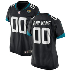 Jacksonville Jaguars Women's Custom Jersey Black - Nike