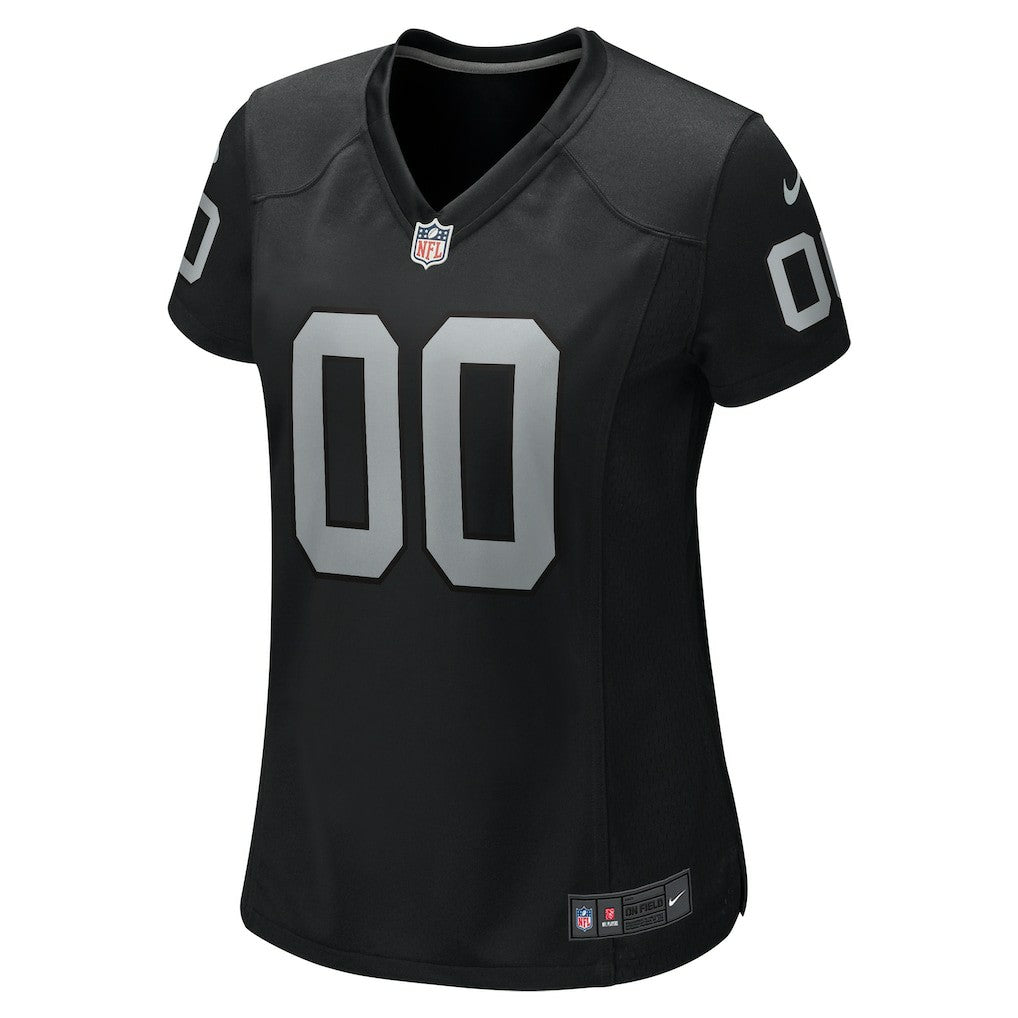 Las Vegas Raiders Women's Custom Game Jersey Black - Nike