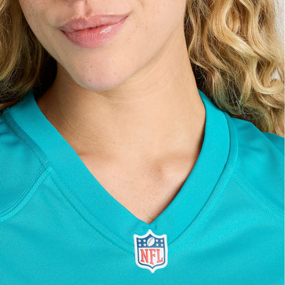Miami Dolphins Women's Custom Game Jersey - Aqua | NFL Jerseys