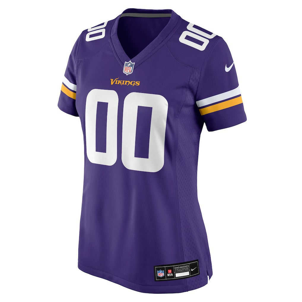 Minnesota Vikings Women's Custom Game Jersey - Purple | NFL Jerseys