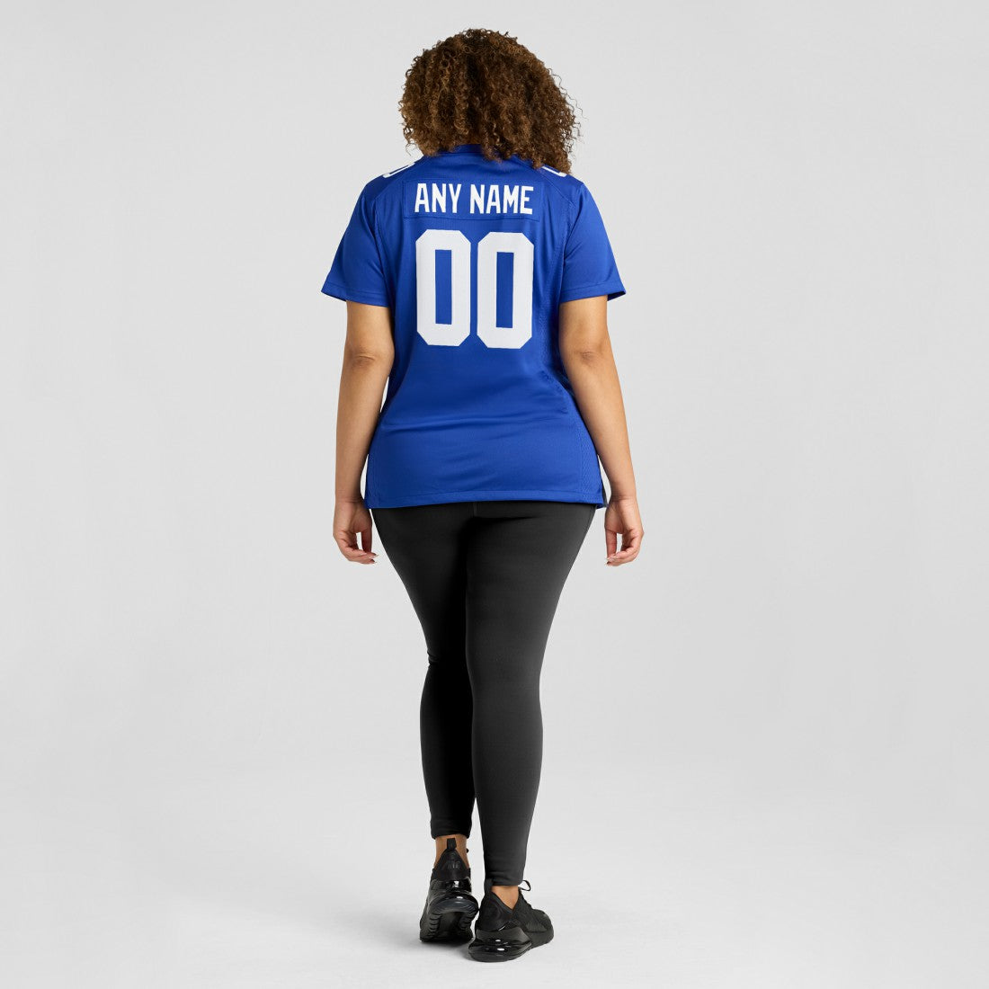 New York Giants Women's Custom Jersey Royal - Nike