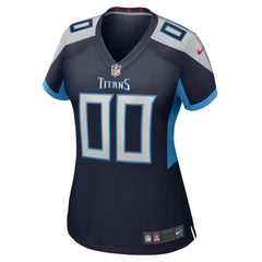 Tennessee Titans Women's Custom Game Jersey Navy - Nike